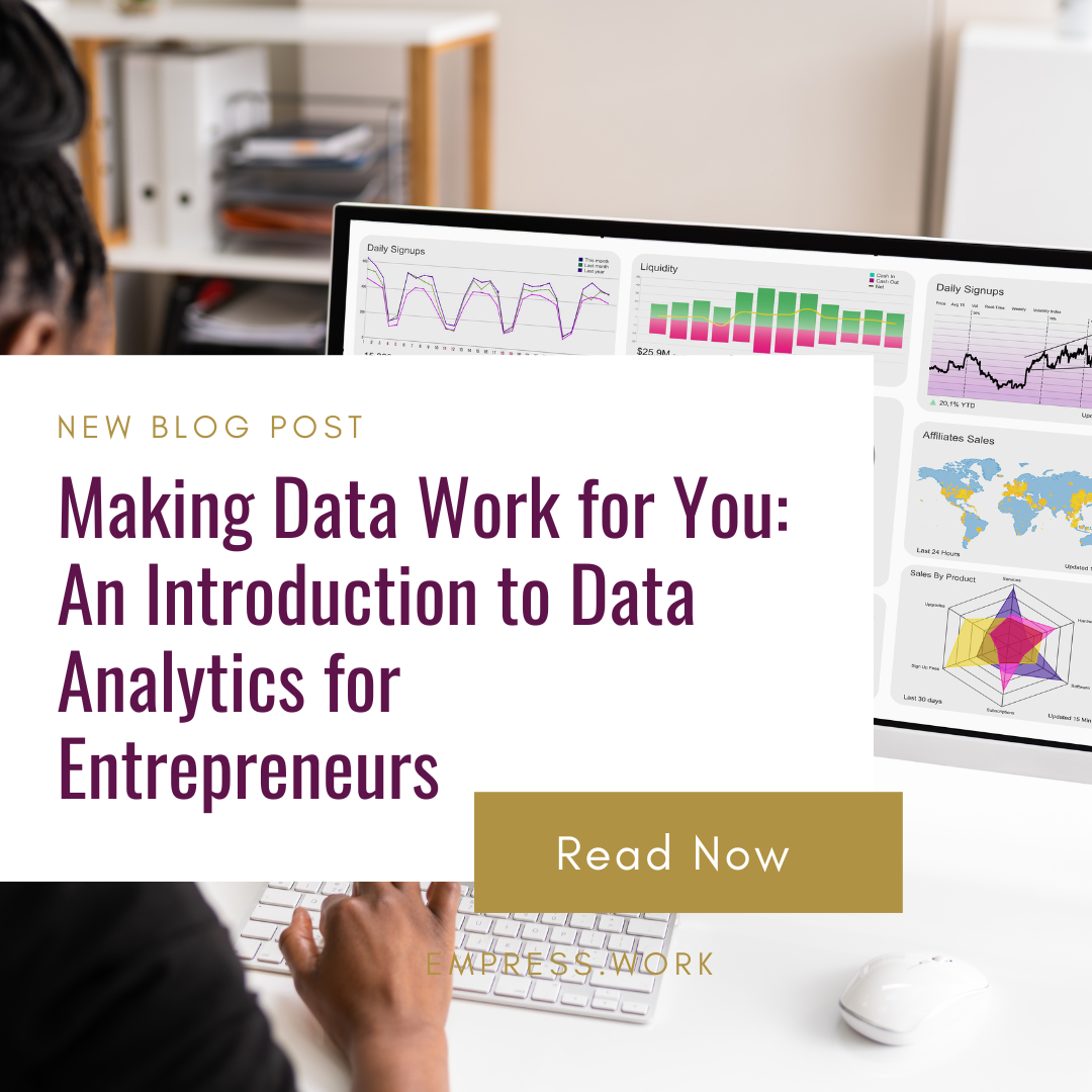 Making Data Work for You: An Introduction to Data Analytics for Entrepreneurs