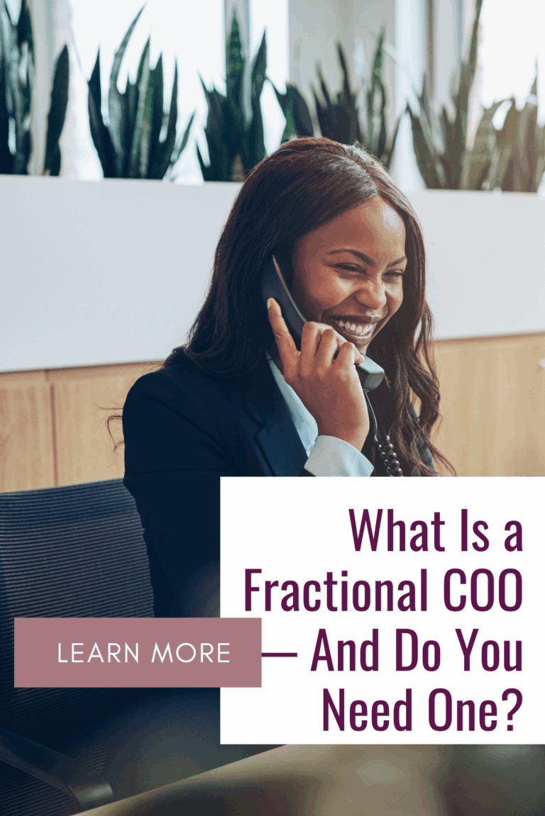 What Is a Fractional COO — And Do You Need One?