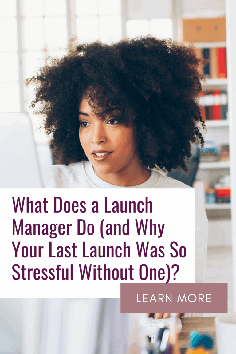 What Does a Launch Manager Do (and Why Your Last Launch Was So Stressful Without One)?