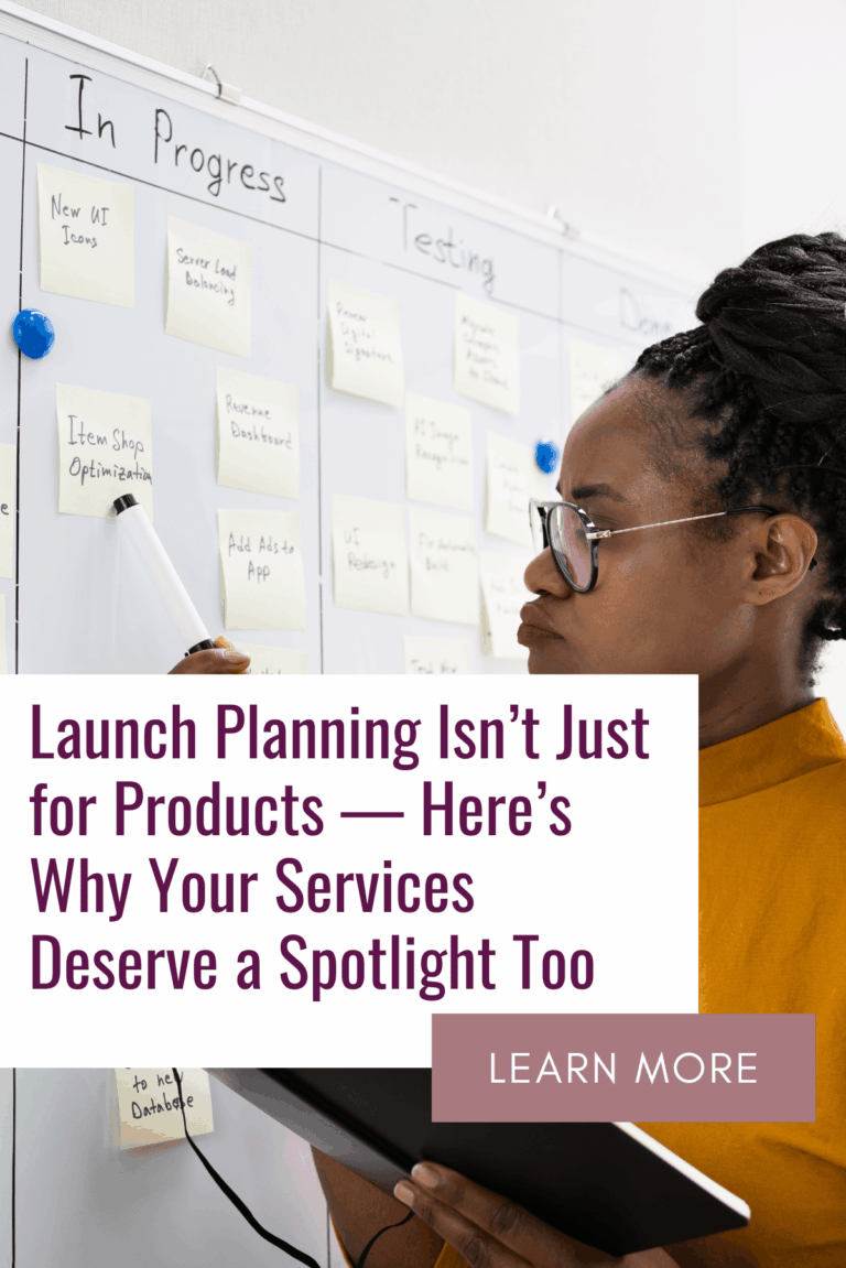 Launch Planning Isn’t Just for Products — Here’s Why Your Services Deserve a Spotlight Too